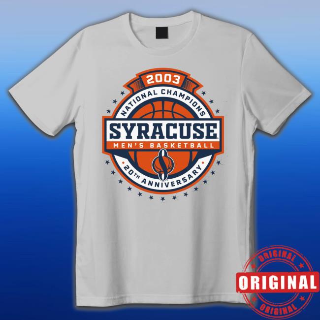 Syracuse Merch Syracuse Orange 20Th Champs Ball Shirts