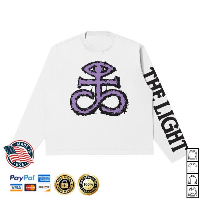 The Light Purple Logo Long Sleeve - Joeybadass Merch Store Joey Bada$$