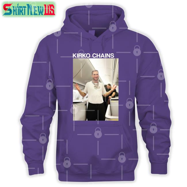 Barstool Sports Store Kirko Chains Shirt Kirk Cousins