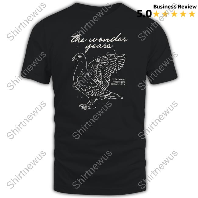 The Wonder Years Merch Is This What It Feels Like With My Wings Clipped T Shirts