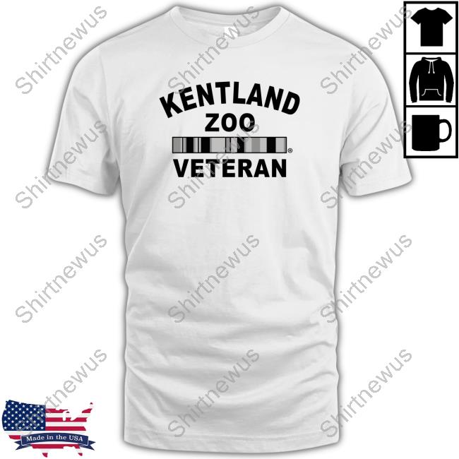 Official Kentland Zoo Veteran T Shirt