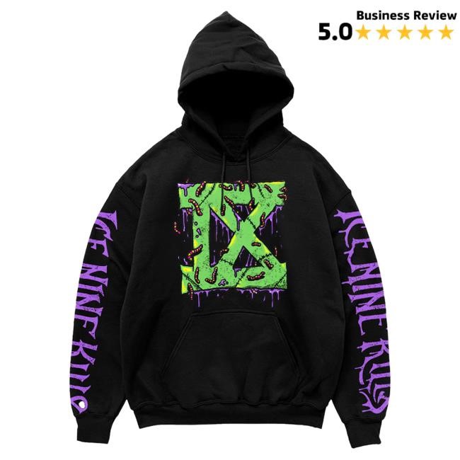 Official Ice Nine Kills Merch Store Oogie Boogie Hooded Sweatshirt Ink Merch IceNineKills