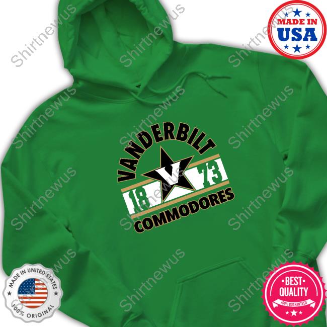 Official Ncaa Vanderbilt Commodores 150th Anniversary 1873 Tee Official Vanderbilt Commodores 150th Anniversary 1873 Hoodie