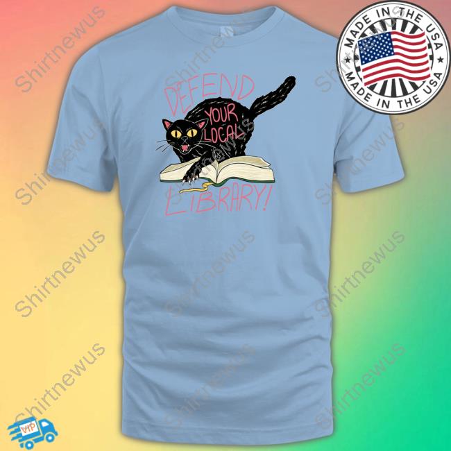 Official Defend Your Local Library T-Shirt