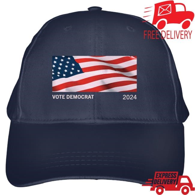 Official Democrat Merch Store Vote Democrat Flag Navy Baseball Attractive Shirt Democrat Apparel Clothing Shop