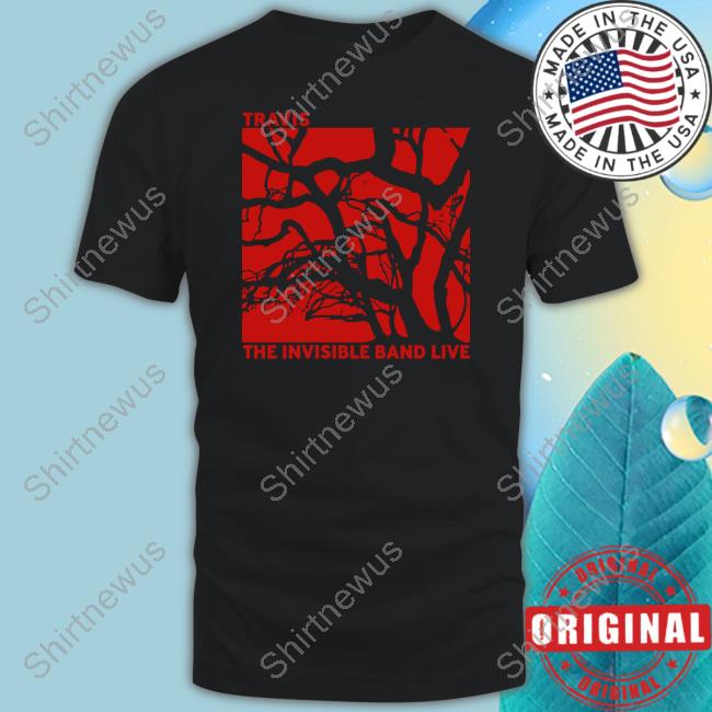 Official Travis Store Travis The Invisible Band Live Tee Shirt