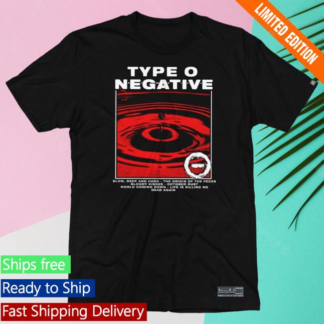 Puck Hcky Merch Store Shop Type O Negative 'Discog' Hockey New Shirt
