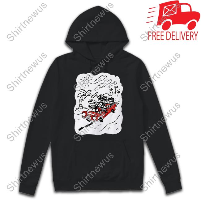 Hazbin Hotel Merch Sketchy Imp Squad Road Trip Sweatshirt Sharkrobot