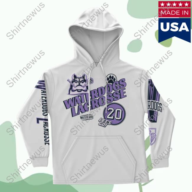 Official Premier Lacrosse League Shop Waterdogs All Over Print Sweatshirt