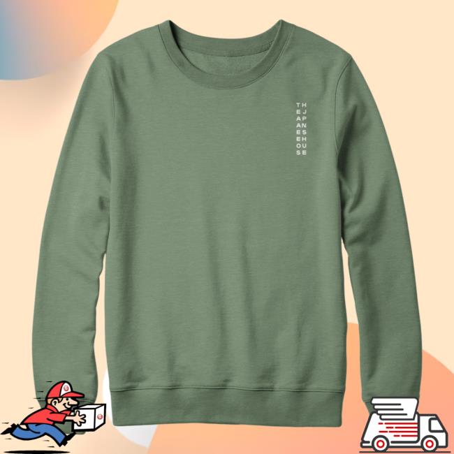Official Dirty Hit Store The Japanese House Tjh Green Hooded Sweatshirt Dirtyhit