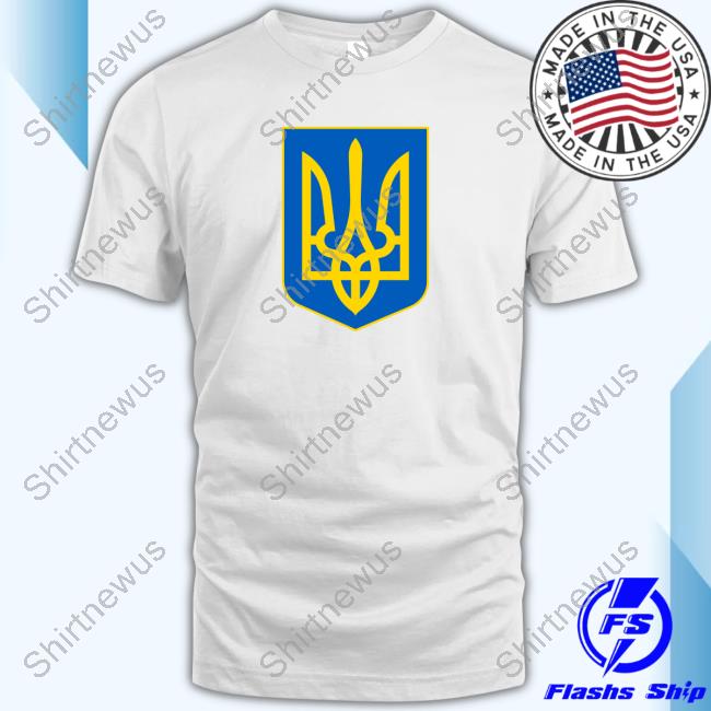 JJ McCarthy - Coat of Arms of Ukrain Shirts