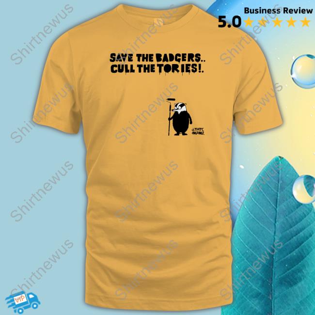 Save The Badgers T-Shirt Mahyar Tousi