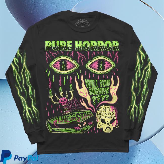Wizard Of Barge Store Pure Horror Long Sleeve T Shirt