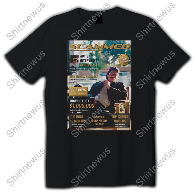 Sour Boys Merch Scammed Gold Shirt
