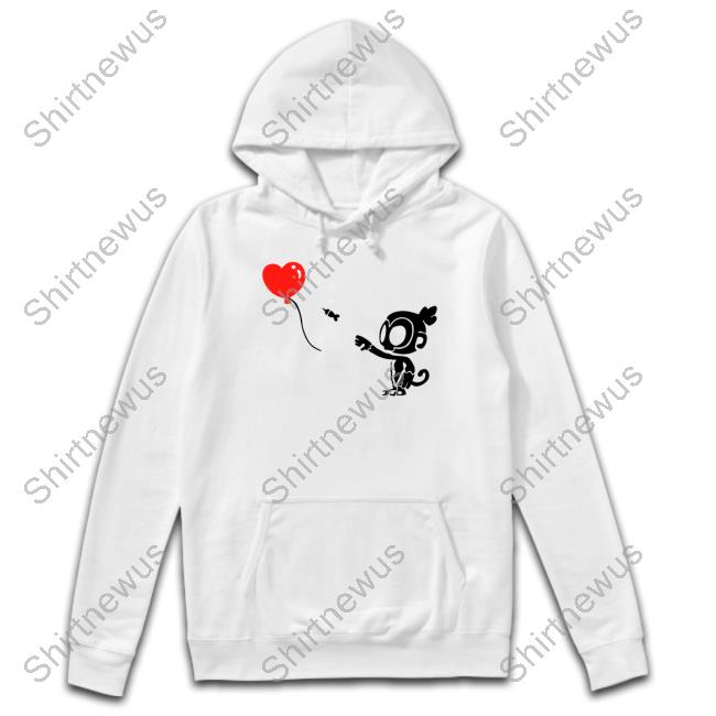 Official Monkey With Bloon Shirt Long Sleeve