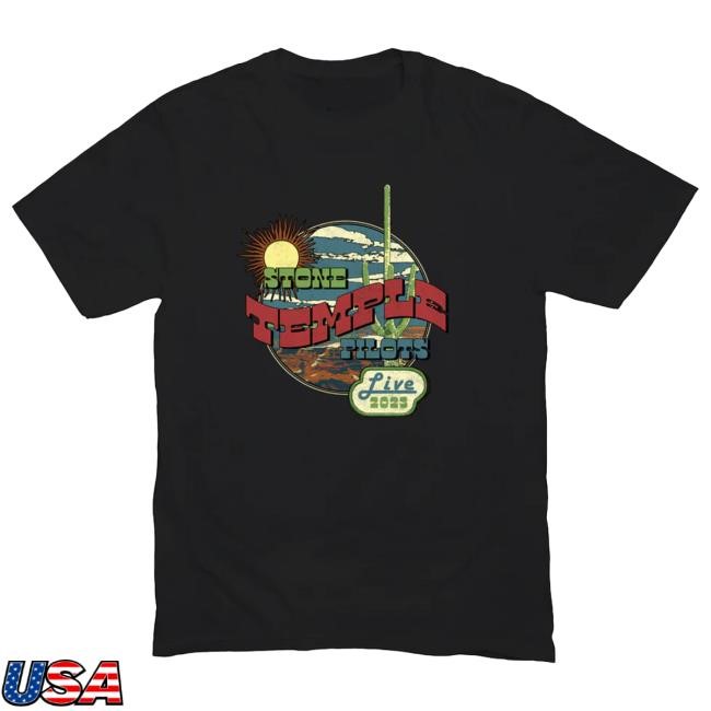 Desert Postcard New Tee Stone Temple Pilots Store