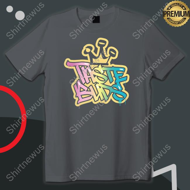 Taste Buds Graffiti T Shirt Black
