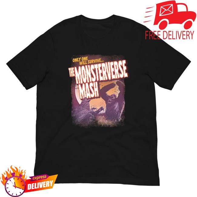 Monsterverse The Monsterverse Mash Adult Tshirt