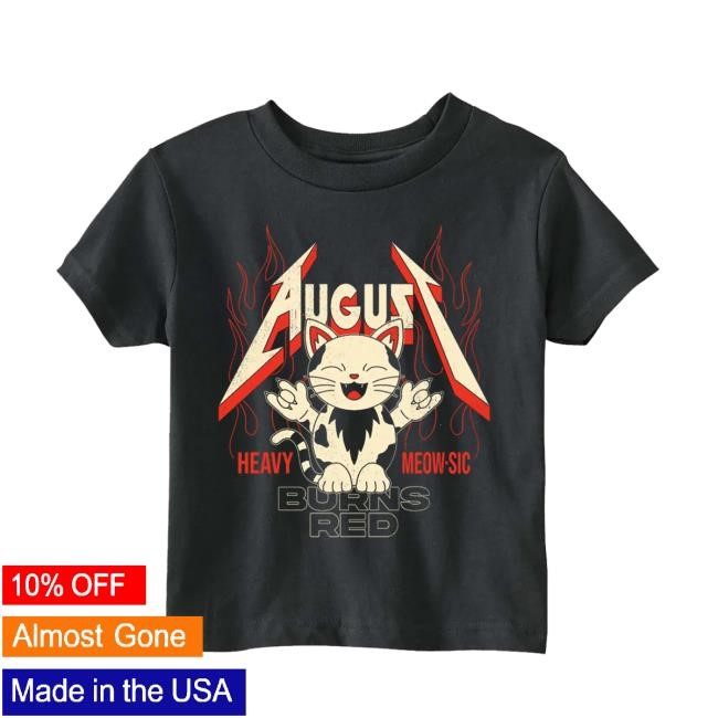 Heavy Meow-sic Kids S/s Shirt August Burns Red Official Merch