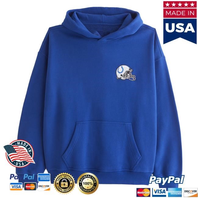 Official Abercrombie And Fitch Shop Indianapolis Colts Graphic Hood NFL by Abercrombie