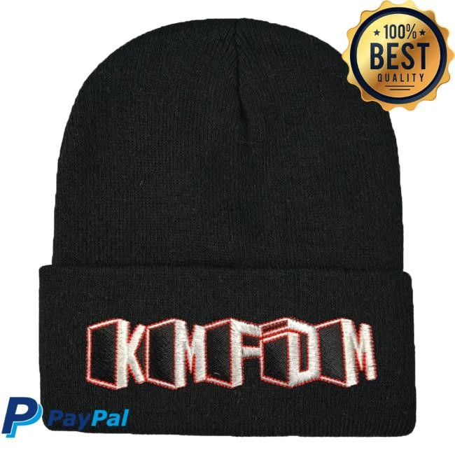 Official Kmfdm Merch Store Shop Kmfdm Spatial Logo Beanie