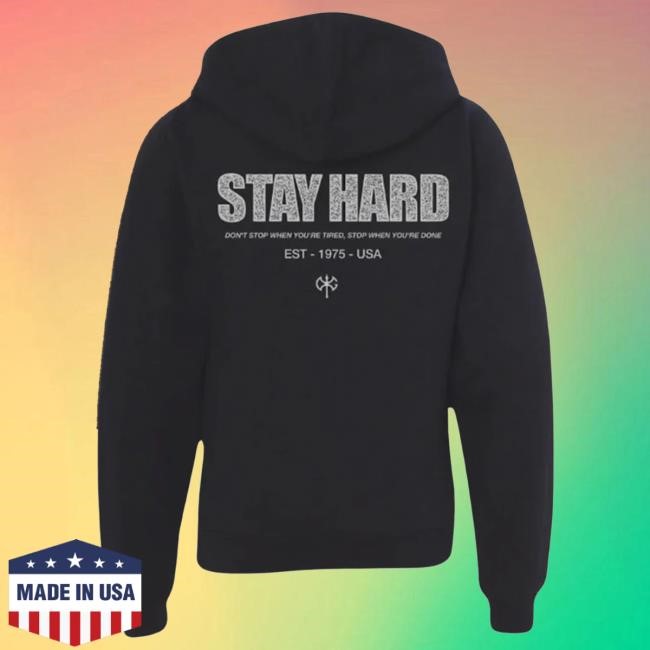 Official David Goggins Merch Store Shop Stay Hard Hoodies