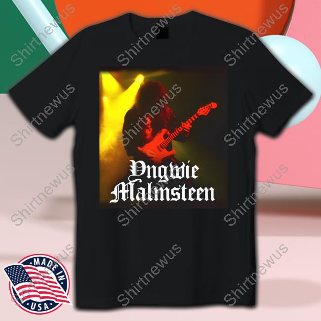 Official Yngwie Malmsteen Merch Yngwie Malmsteen Rock 2023 Tee Shirt