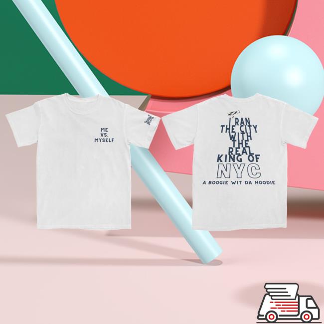 Official A Boogie Wit Da Hoodie Merch Julius Dubose Nyc Me Vs. Myself Popover Shirt