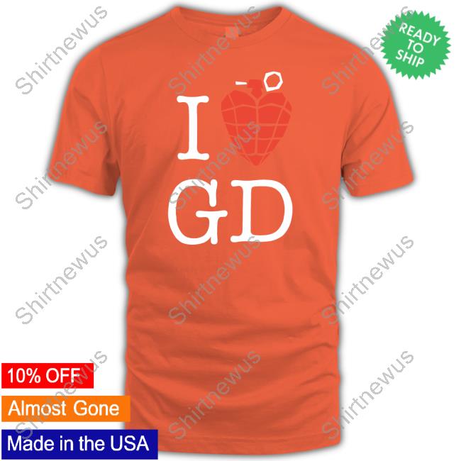Official I Love Green Day Shirt Sweatshirts