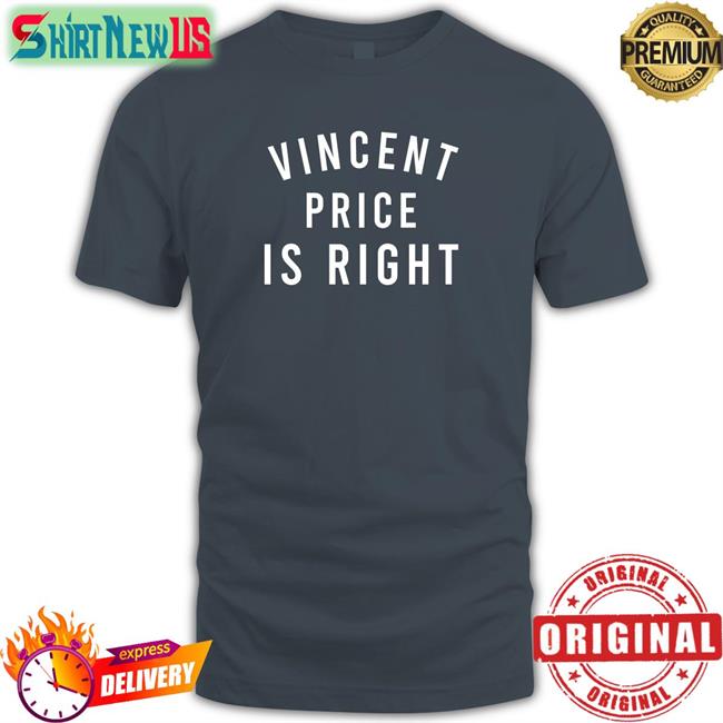 Vincent Price Is Right Shirt Frank MCR Updates