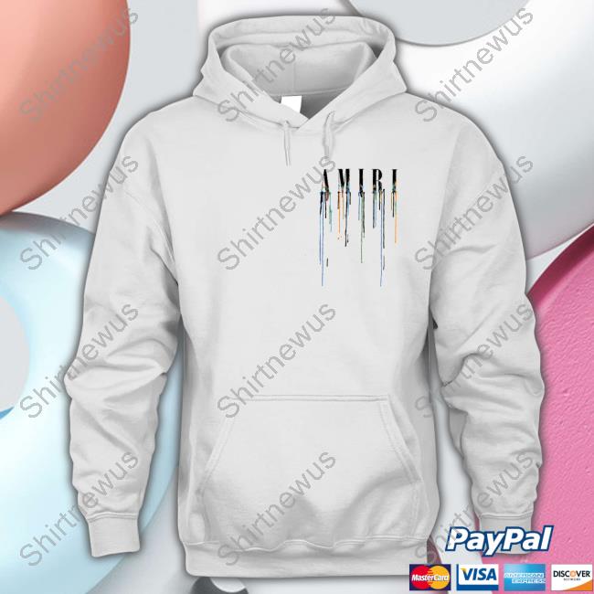 Official Amir Paint Drip Tee Shirt