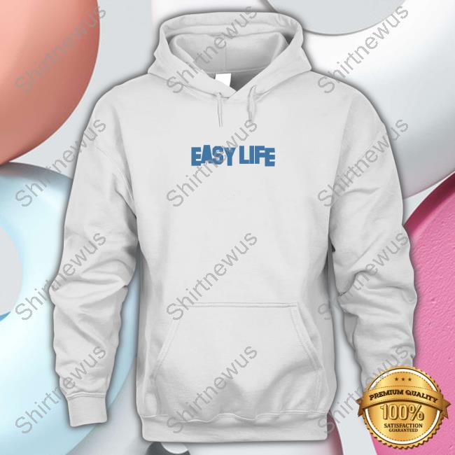 Official Lofe Merch Easy Life Blue Logo Shirt