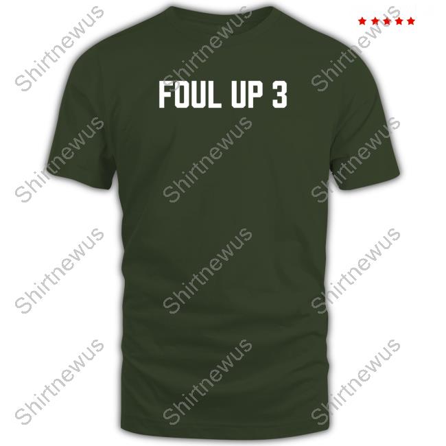 Foul Up 3 Shirt Black Barstool Sports Store Foul Up 3 Long Sleeve Tee