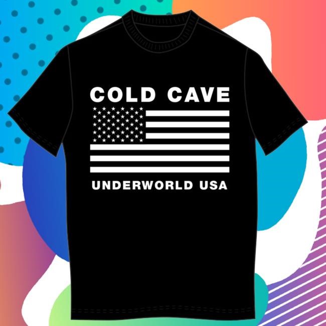 Cold Cave Underworld Usa New T-Shirt – Heartworm Press