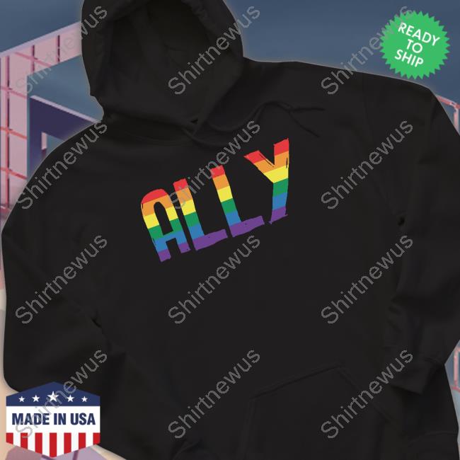 Jim Beaver Blue Check Mark Ally Pride Shirts