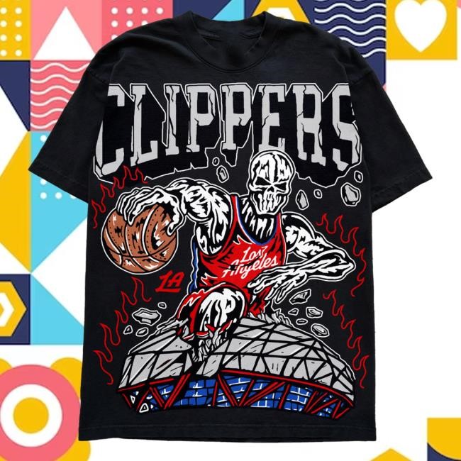 Clippers Crush Shirts - Black | Warren Lotas Official NBA