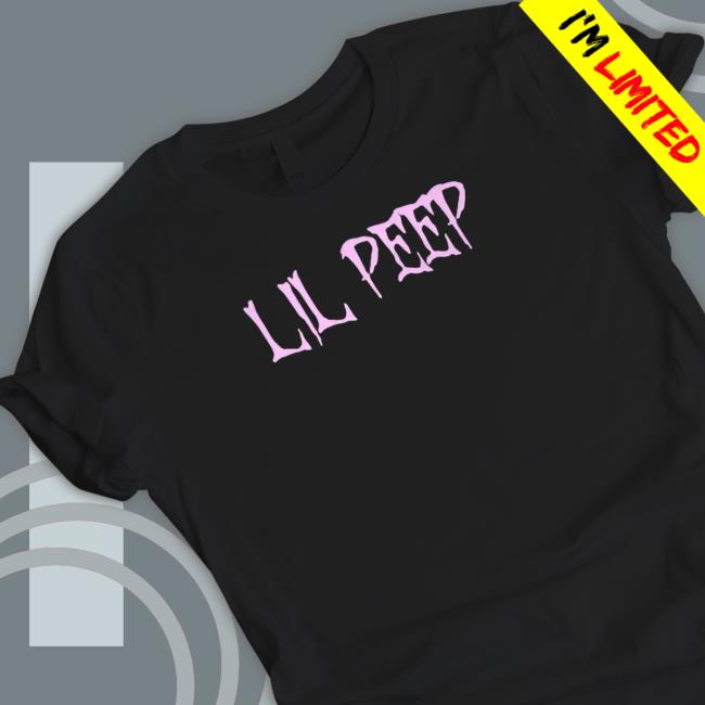 Official Lil Peep Merch Og Lil Peep Logo Hoodie