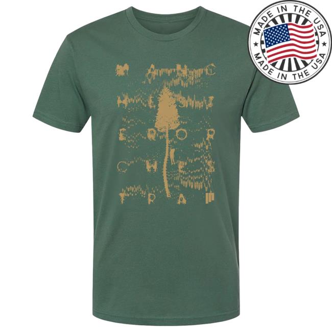 Official Manchester Orchestra Merch Store Pine Tree Tee Shirt