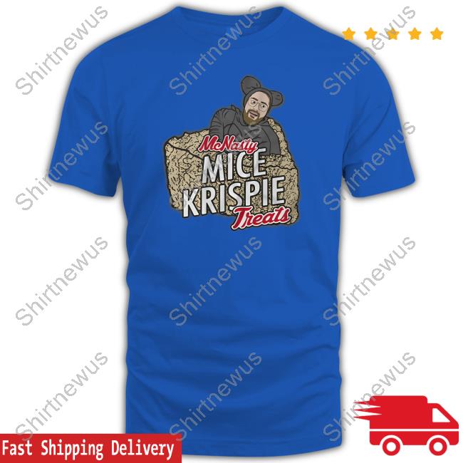 Leigh Mcnasty Merch Mcnasty Mice Krispie Treats Crewneck Sweatshirt