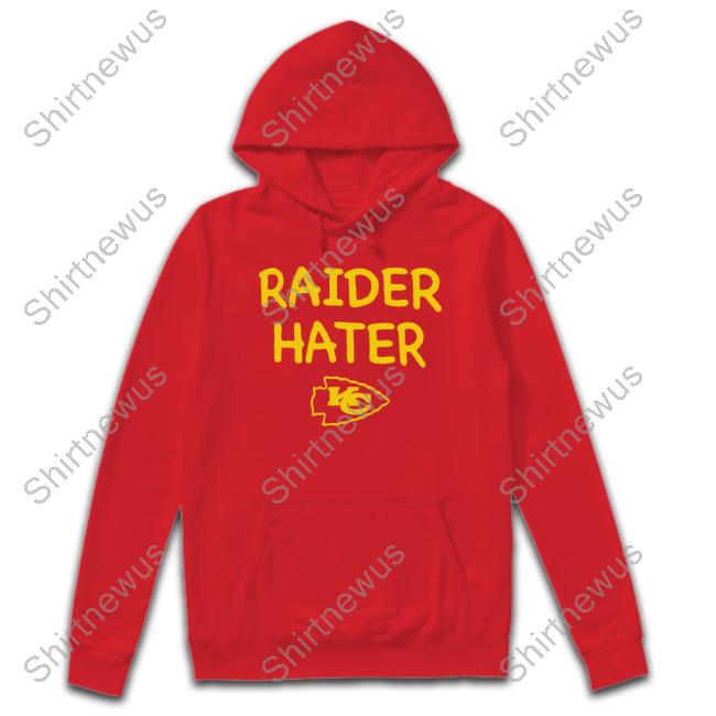 Official Raider Hater Kansas City Chiefs Crewneck Sweatshirt