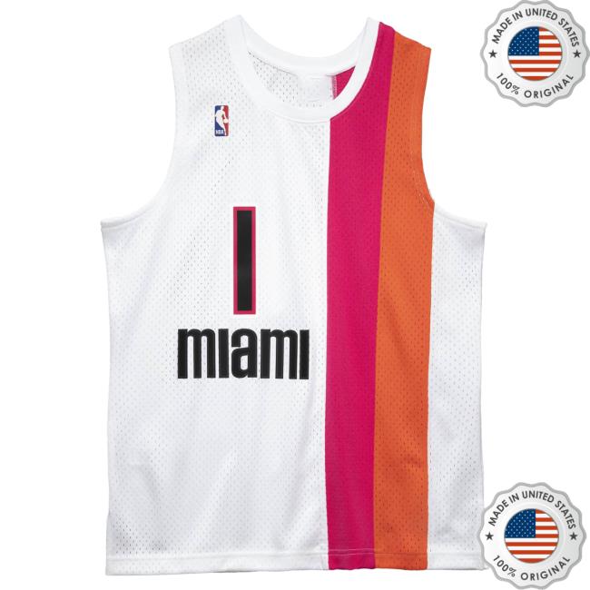 Official Moda3 Mitchell And Ness Heat Chris Bosh '11-12 Swingman Jersey Tank Tees