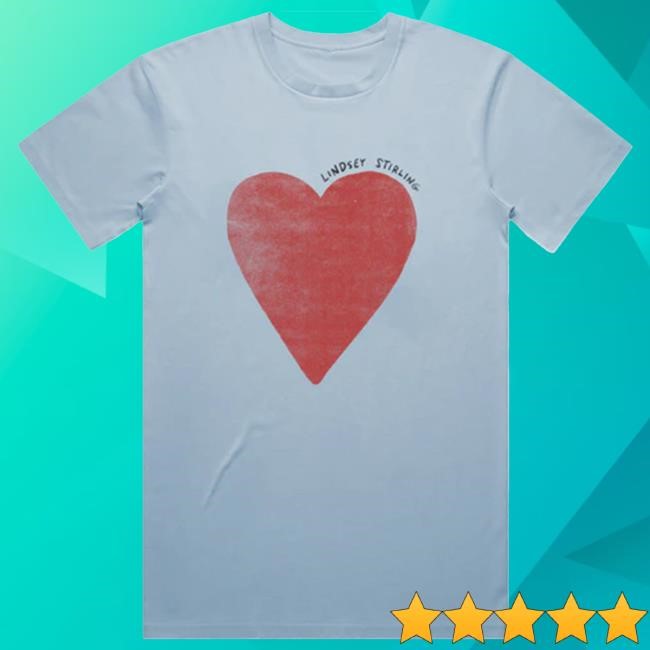 Official Lindsey Stirling Merch Store Shop Lindsey Stirling Heart Shirt New
