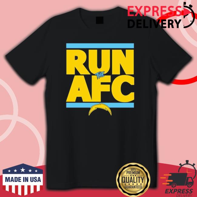 Los Angeles Chargers 2022 Run The Afc Sweatshirt