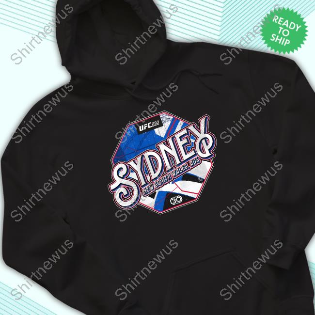 Sean Strickland Ufc 293 Sydney City Hoodie