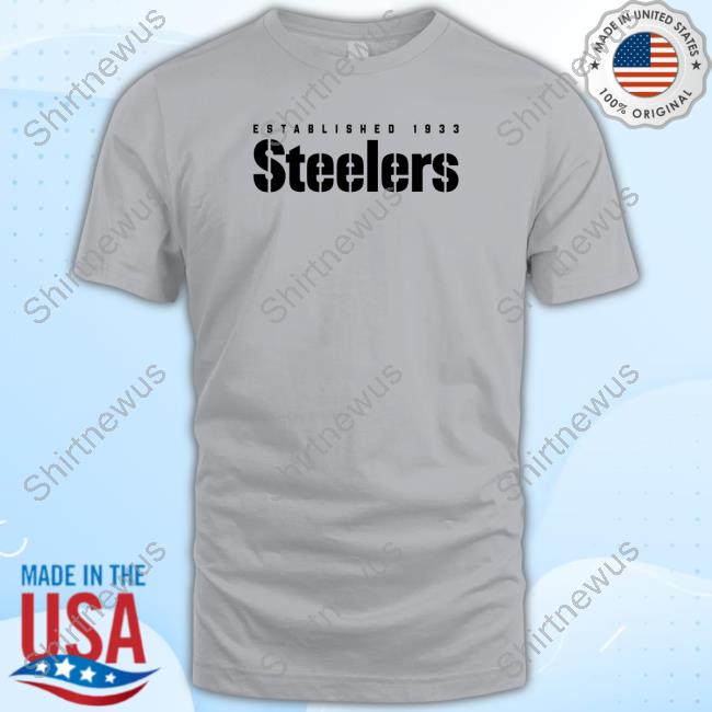 Pittsburgh Steelers Established 1933 Steelers Hooded