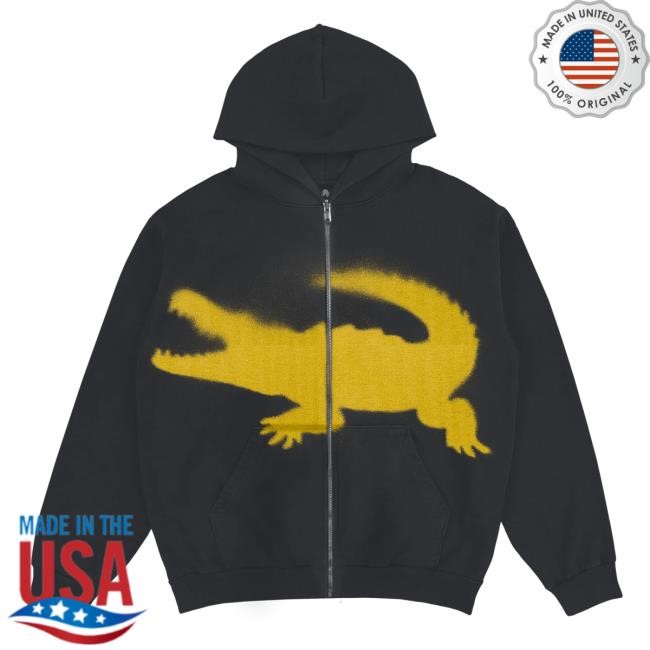 Official Yeat Merch Store Dangerous Summer Alligator Zip Hoodies
