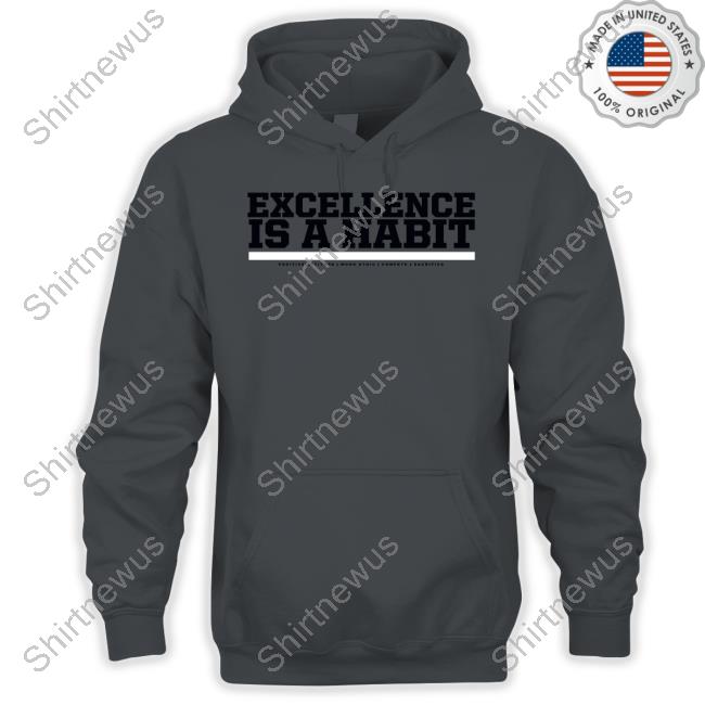 Wintshirt Store Excellence Is A Habit Fan Favorite Long Sleeve Tee
