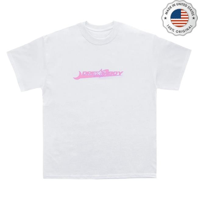 Lil Nas X DREAMBOY White Logo Shirt Lil Nas X Merch