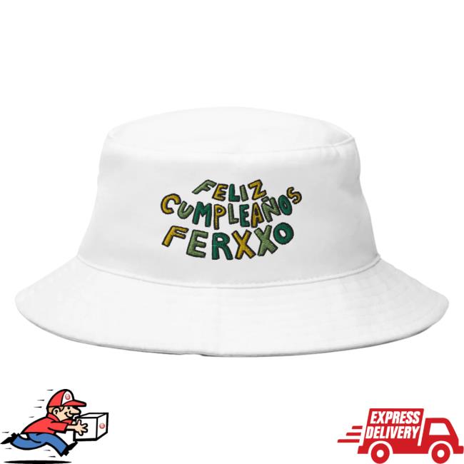 Official Feid Merch Store Feliz Cumpleaños Ferxxo Bucket Cap Feid Apparel Clothing Shop