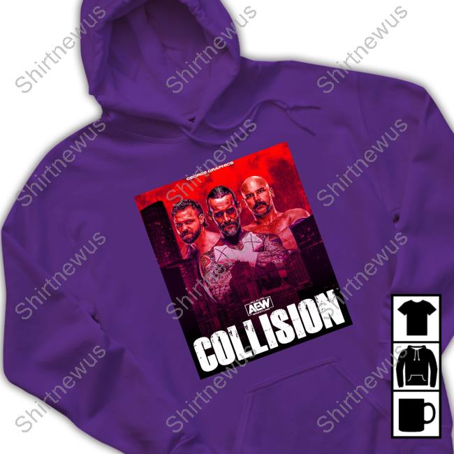 Aew All Elite Wrestling Collision Shirt